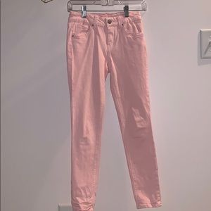 Copper Key girls pink skinny jeans